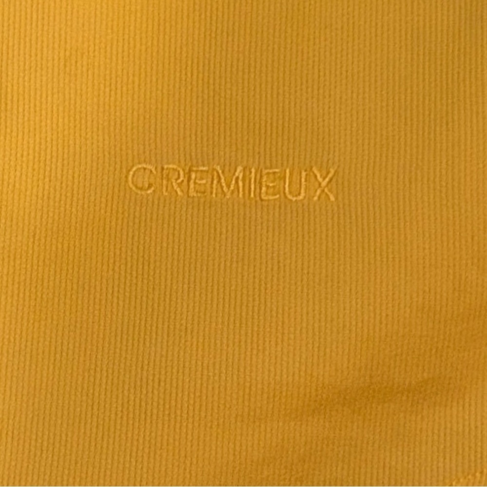 Daniel Cremieux Button Down Shirt M Yellow Italian Fabric Cotton Classic Fit - Picture 10 of 12
